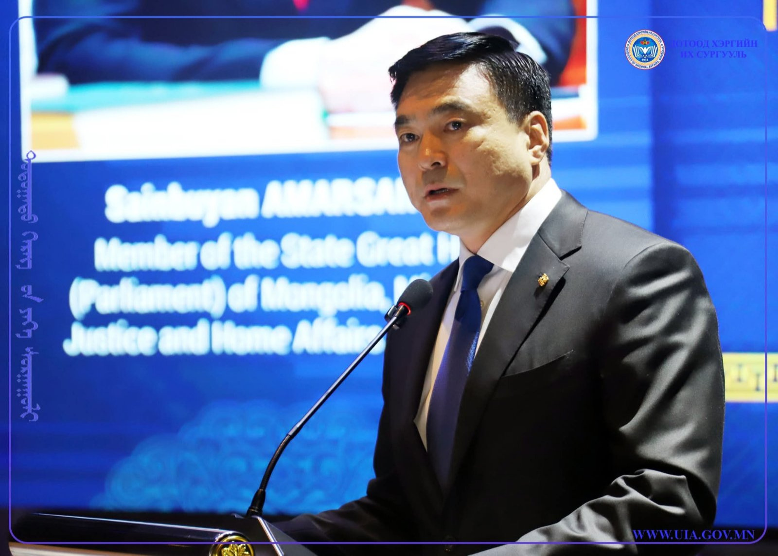 GREETINGS FROM THE MINISTER OF JUSTICE AND HOME AFFAIRS